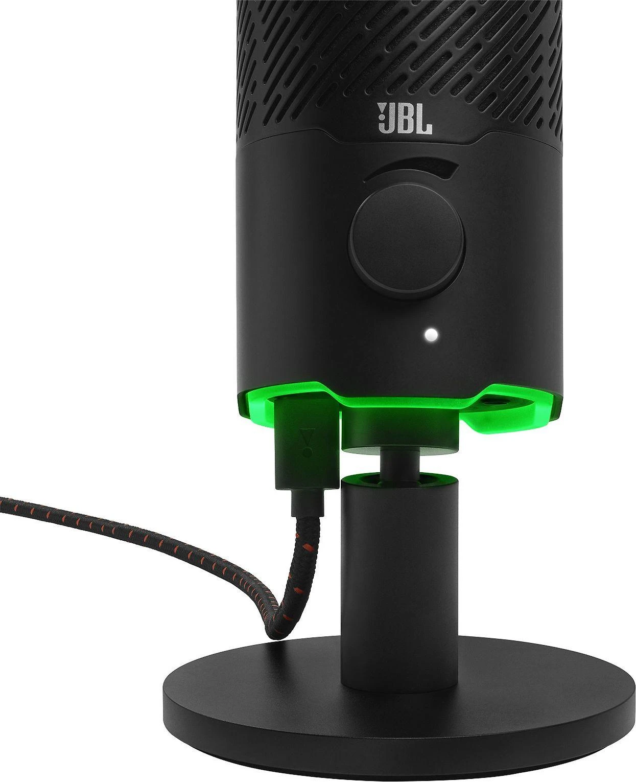 JBL Quantum Stream mikrofonas, Juodos spalvos
