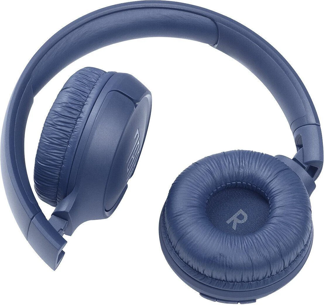 Lengvos ir patogios belaidės Ausinės JBL Tune 510BT Pure Bass sound su mikrofonu mėlynos