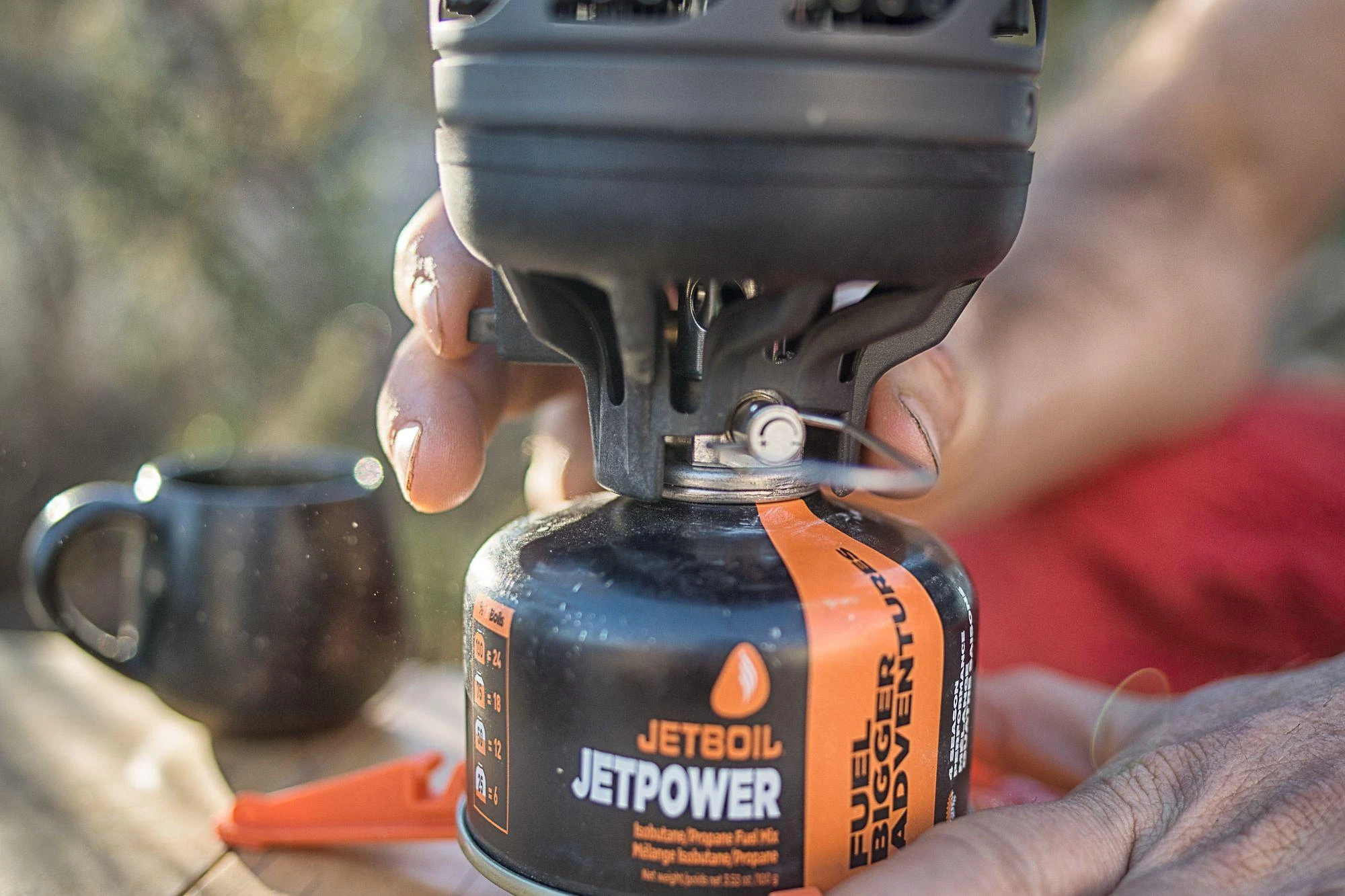 Jetboil Flash 2.0 anglies viryklė viryklė 1.0 l
