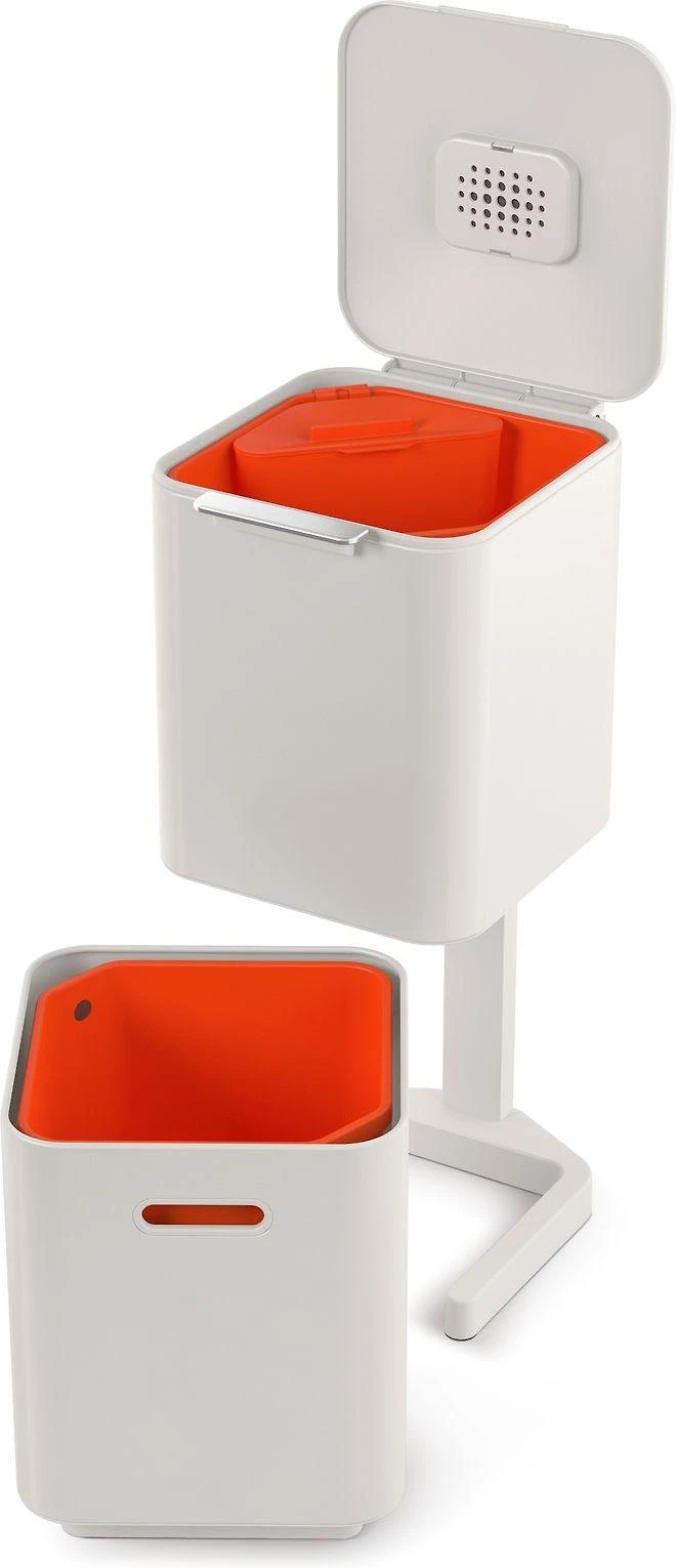 Joseph Joseph Joseph Šiukšliadėžė Joseph Waste Bin Totem 40 L Stone (30064)