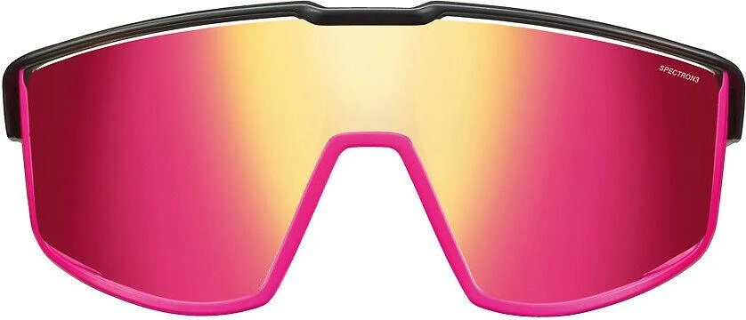 Julbo Fury dviračių akiniai su rožiniu veidrodiniu lęšiu