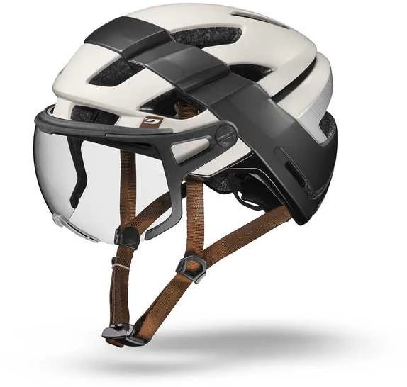 Julbo Itineraire Evo pyöräilykypärä, 54–58 cm, beige/musta