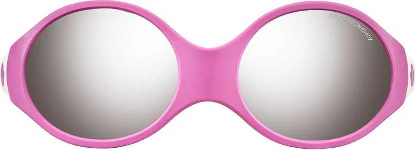 Julbo LOOP L rožiniai vaikiški akiniai su veidrodiniais lęšiais