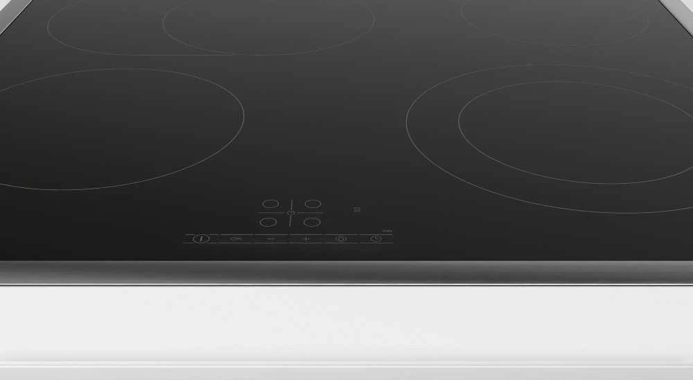 Bosch PKN645BB2E Serija 4, Elektrinė kaitlentė, 60 cm, kaitlentė su plieniniu rėmu