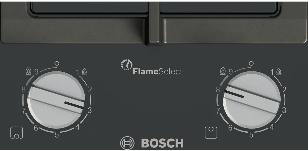 Bosch PRB3A6I40 Serija 8, Domino dujinė kaitlentė, 30 cm, Keramika, Juodas