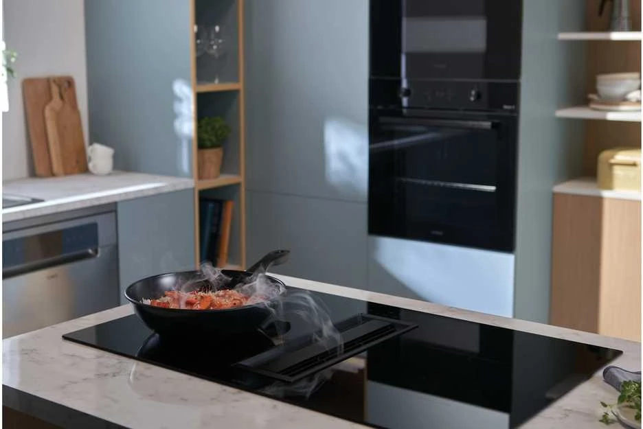 Indukcinė kaitlentė „Candy CIH8I4CF Cook 800“ su gartraukiu, 80 cm