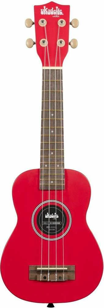Kala Ukadelic Cherry Bomb Soprano -ukulele, punainen