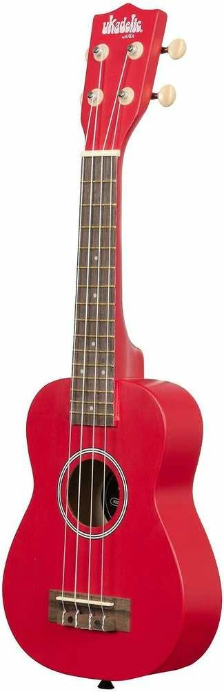 Kala Ukadelic Cherry Bomb Soprano -ukulele, punainen
