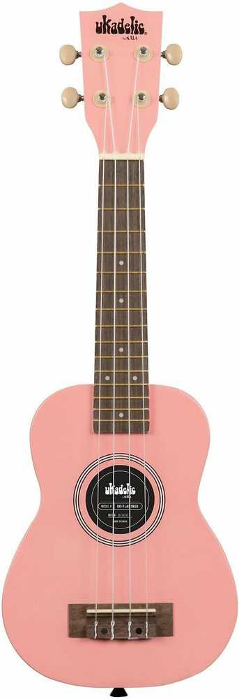 Kala Ukadelic Flamingo Soprano -ukulele, vaaleanpunainen
