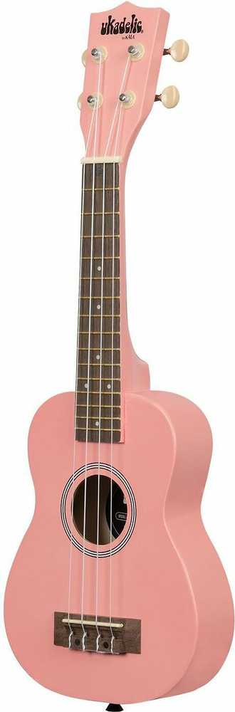 Kala Ukadelic Flamingo Soprano -ukulele, vaaleanpunainen