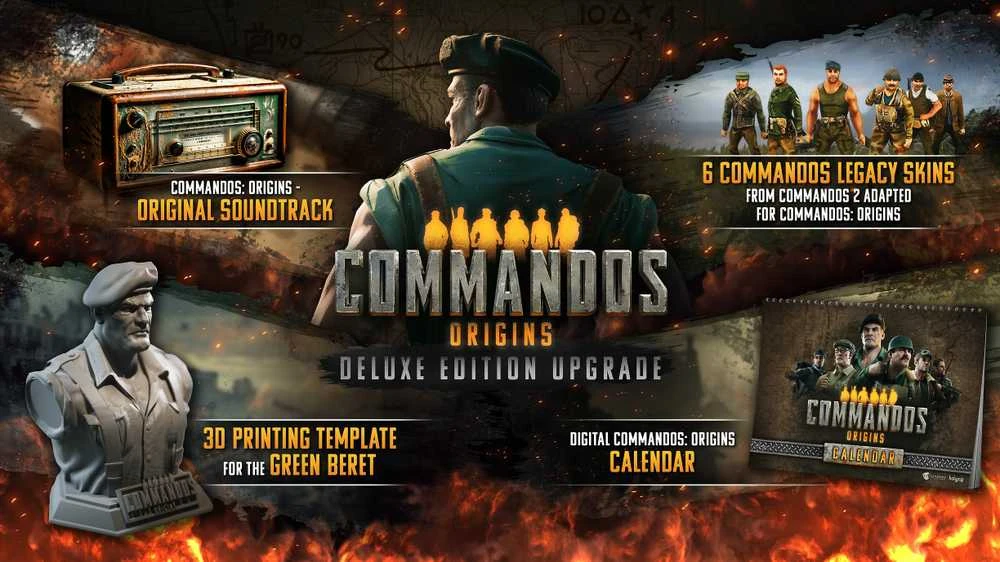 Kalypso Media Commandos: Origins Deluxe Edition