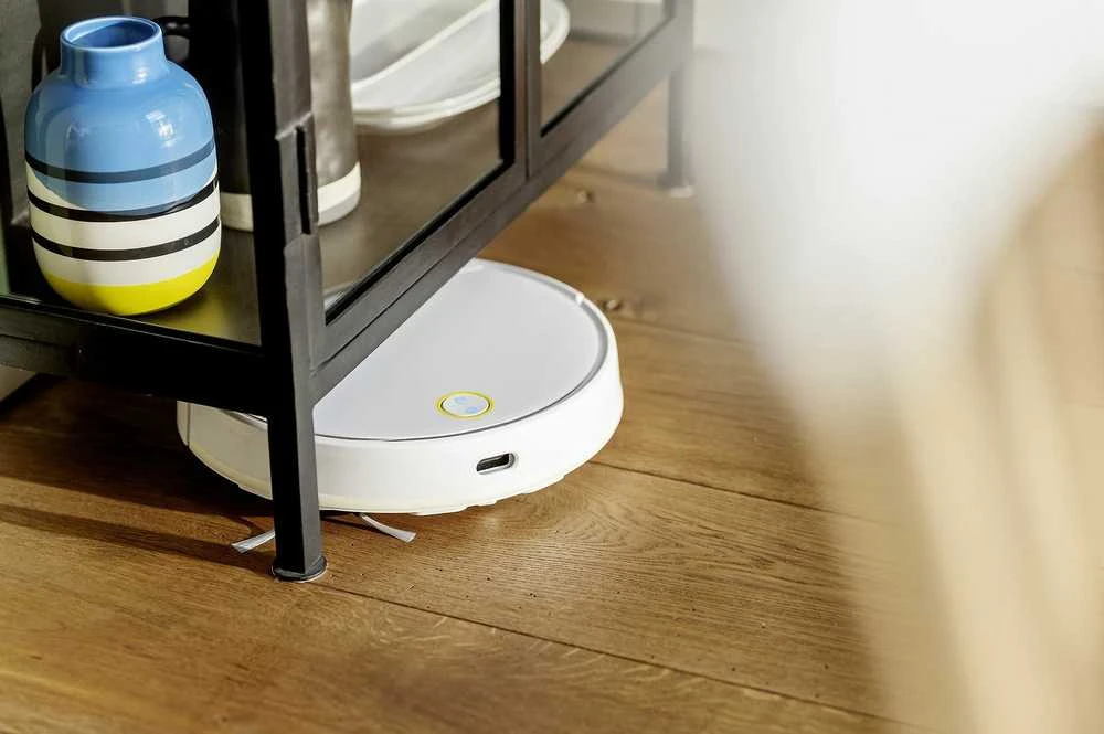 Dulkių siurblys-robotas Kärcher RCV 3 su plovimo funkcija, Baltas