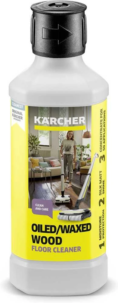 Vaškuotų/aliejuotų grindų valymo skystis RM 535, 500 ml., Kärcher