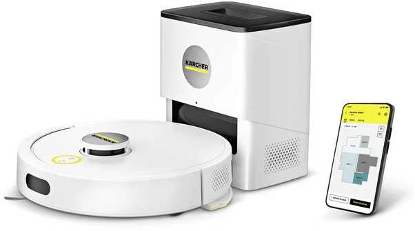 KARCHER RVC 3 Comfort Extra valymo robotas su bazine stotimi