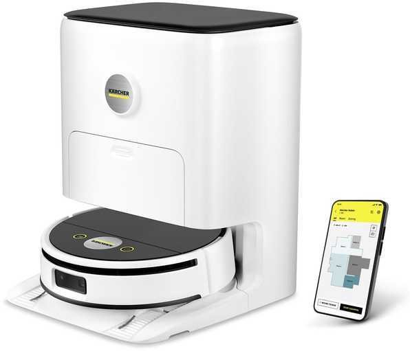 Robot sprzątający Karcher Kärcher RVF 7 Comfort Extra 0,25 l Baltas (1.269-693.0)