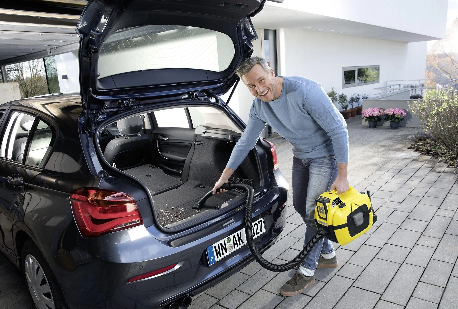 Karcher Akumuliatorinis dulkių siurblys WD 1 Compact Battery Set 18 V