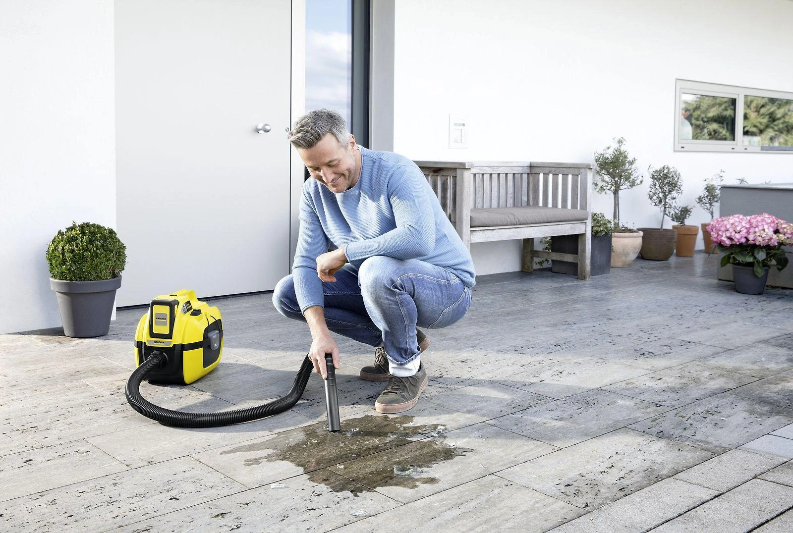 Karcher Akumuliatorinis dulkių siurblys WD 1 Compact Battery Set 18 V