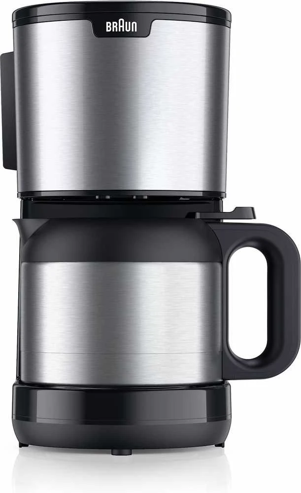 Kavos aparatas Braun IDCollection KF1505 BK, Lašelinis kavos virimo aparatas, 1,2 l, Malta kava, 1000 W, Juoda