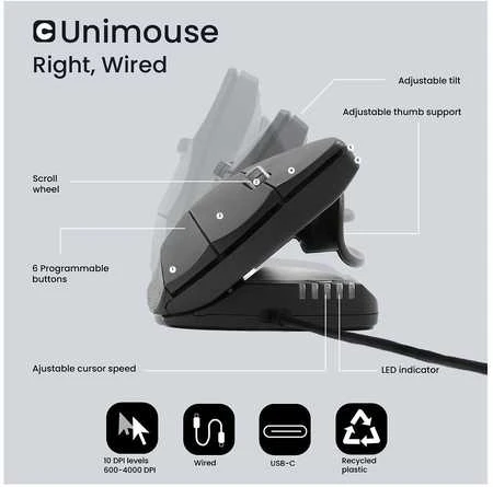 Klaviatūra Contour Design Contour Ergonomia-bundle, langallinen