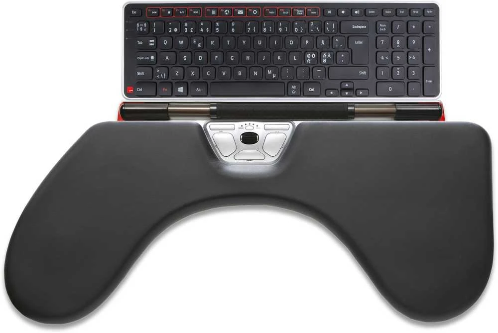 Pelė Contour RollerMouse Raudona Max (CDRMRED20410)