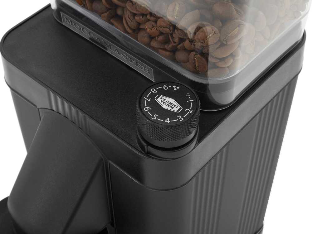 Kavamalė Moccamaster KM5 Matt Juodas electric grinder - juodas