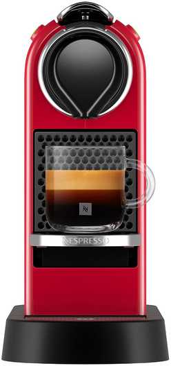 Kavos aparatas Nespresso Citiz by Sage kapselikone, punainen