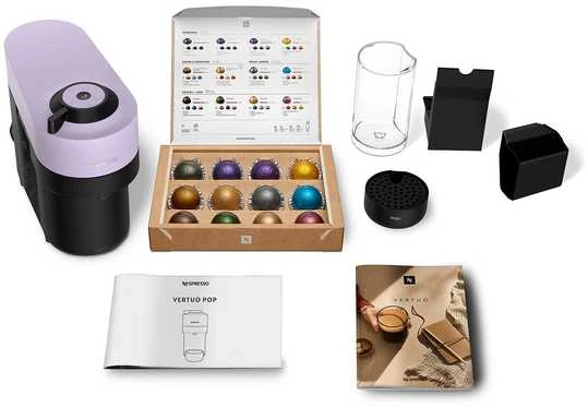 Kavos aparatas Nespresso Vertuo Pop by Sage kapselikone, lila