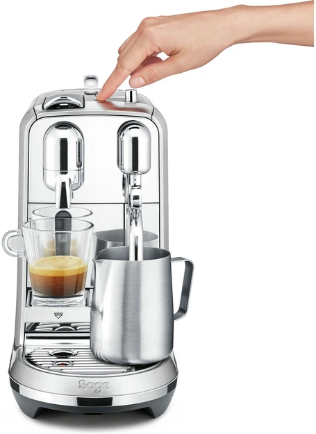 Sage Appliances Sage Nespresso Creatista Plus kapsulinis kavos aparatas, 1.5 l, 1600 W, nerūdijantis plienas