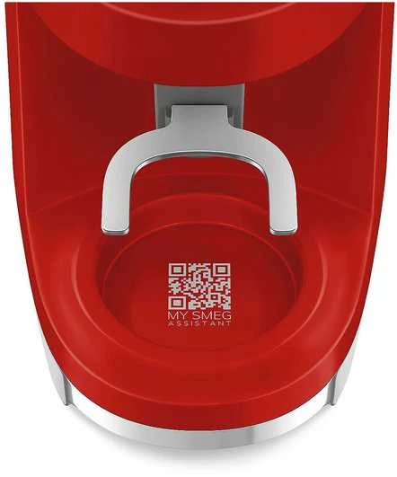 Smeg kavamalė CGF03RDEU, 15 Mahlgrade, 240g Bohnenbeh., 150W, Rot