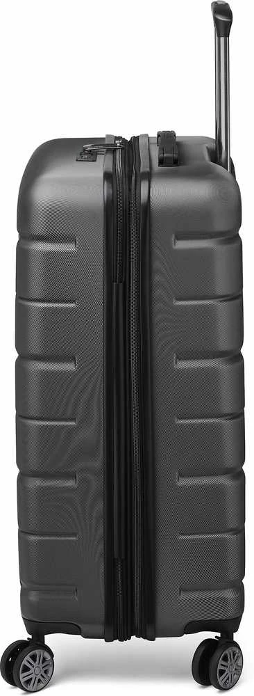 Kelioninis Delsey Air Armour Expandable 66 cm matkalaukku, musta