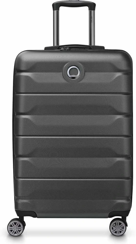 Kelioninis Delsey Air Armour Expandable 66 cm matkalaukku, musta