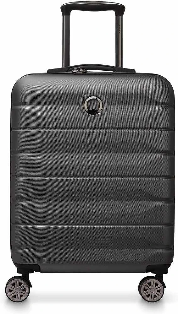 Kelioninis Delsey Air Armour Slim 55 cm matkalaukku, musta