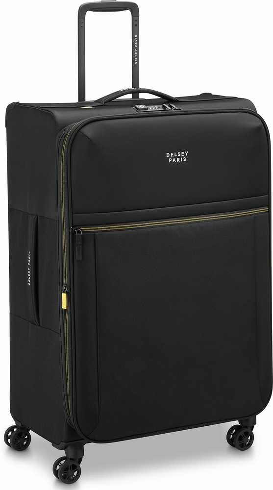 Kelioninis Delsey Brochant 3 4W Expandable 78 cm -matkalaukku, musta