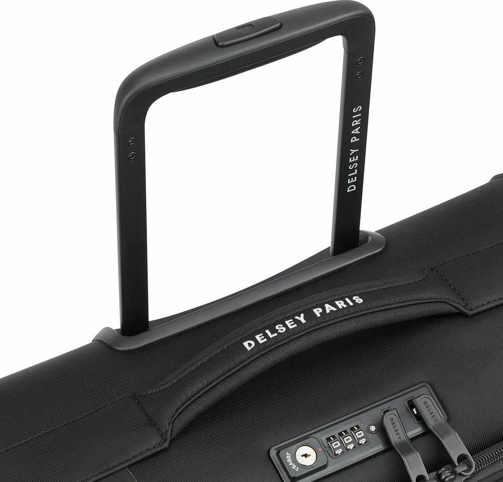 Kelioninis Delsey Brochant 3 Slim 4W 55 cm -matkalaukku, musta