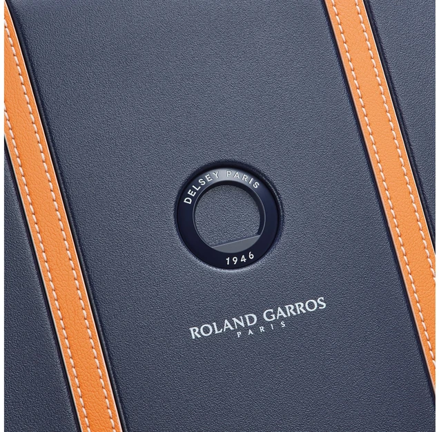 Kelioninis Delsey Cadence išplečiamas 55 cm Roland Garros lagaminas, mėlynas