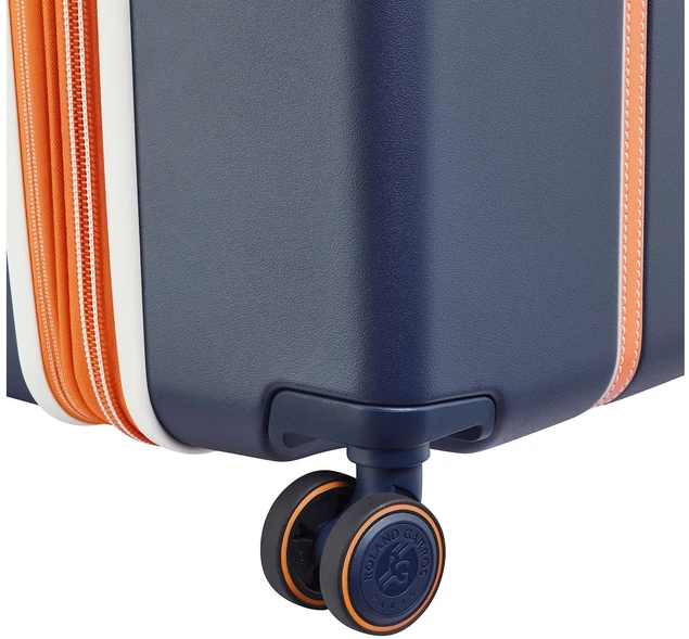 Kelioninis Delsey Cadence išplečiamas 76 cm Roland Garros lagaminas, mėlynas