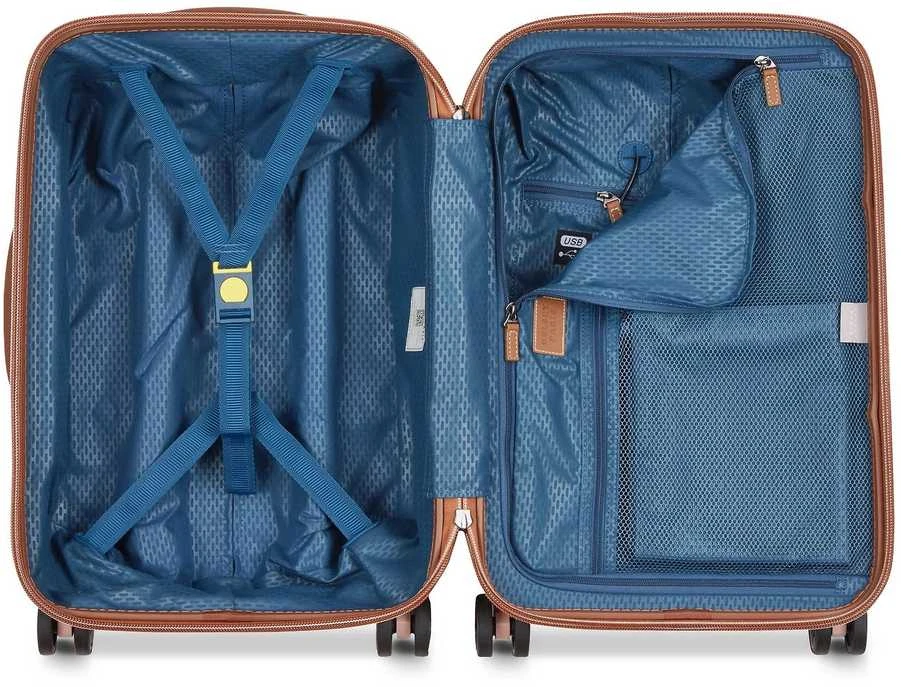 Kelioninis Delsey Châtelet Air 2.0 55 cm -matkalaukku, vaaleanpunainen