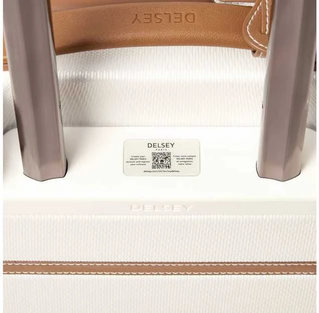 Kelioninis Delsey Chatelet Air 2.0 66 cm -matkalaukku, valkoinen