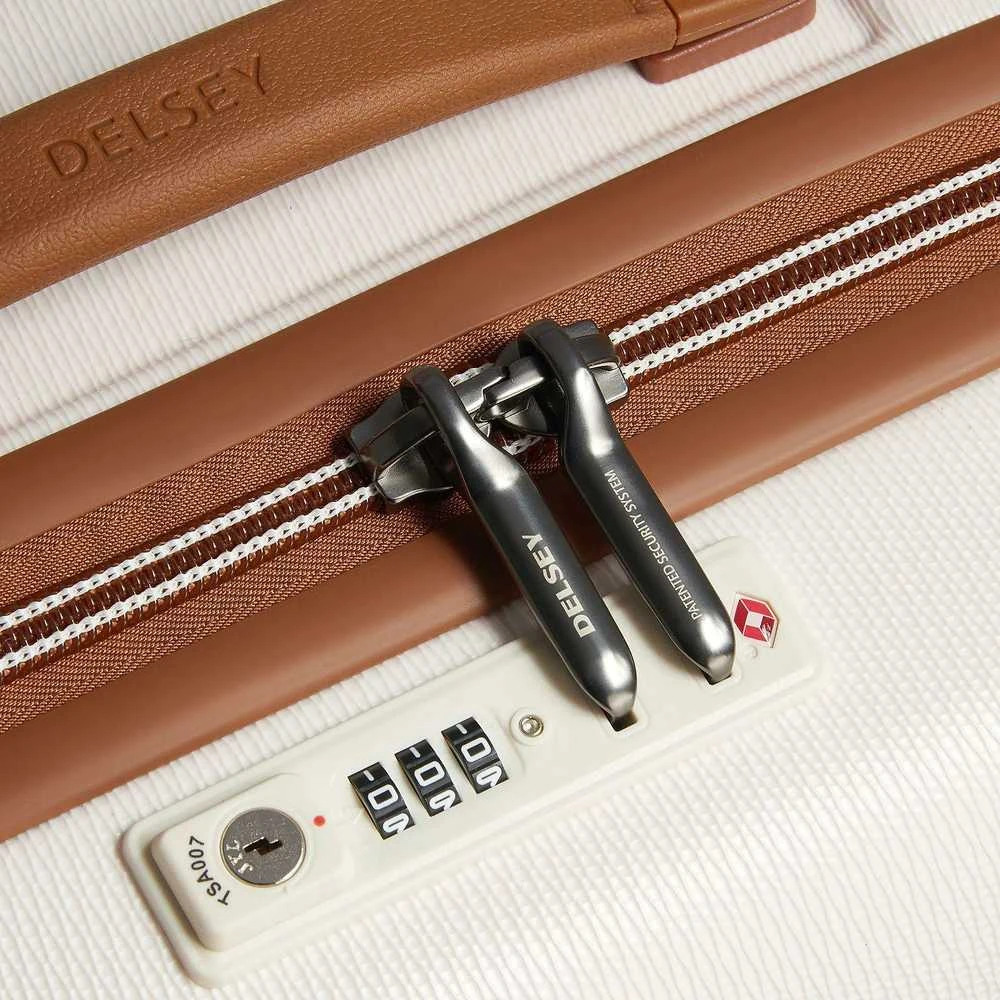 Kelioninis Delsey Chatelet Air 2.0 76 cm -matkalaukku, valkoinen
