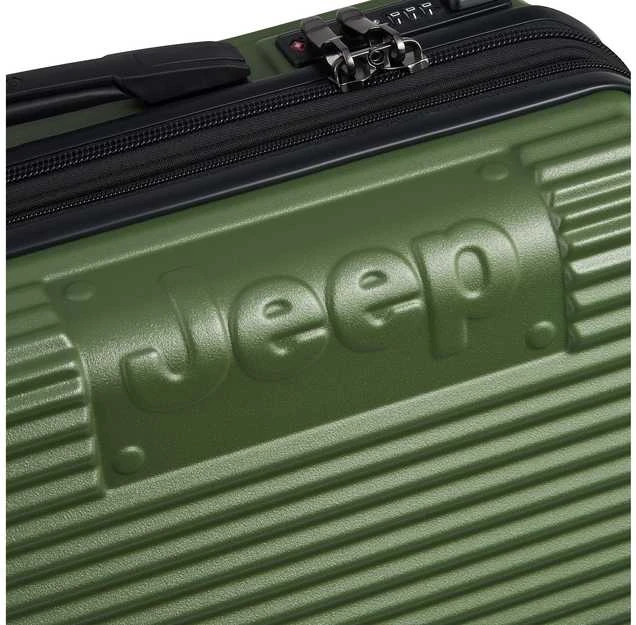Kelioninis Delsey Jeep JH001A Cabin TR Case Slim matkalaukku, 55 cm, vihreä