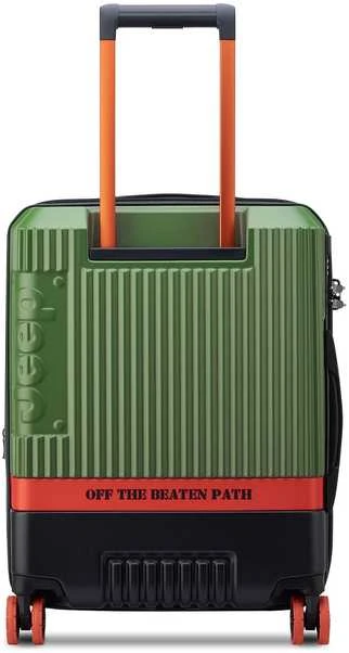 Kelioninis Delsey Jeep JH001A Cabin TR Case Slim matkalaukku, 55 cm, vihreä
