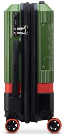 Kelioninis Delsey Jeep JH001A Cabin TR Case Slim matkalaukku, 55 cm, vihreä