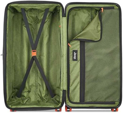 Kelioninis Delsey Jeep JH002B Trunk Exp matkalaukku, 80 cm, musta