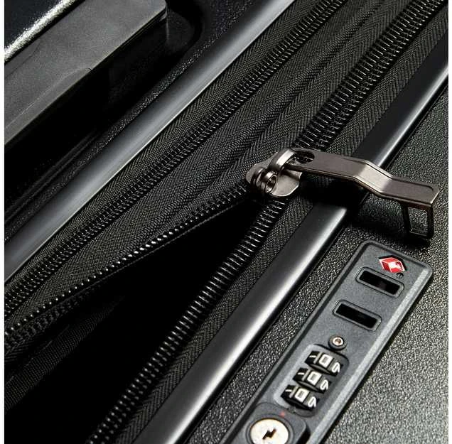 Kelioninis Delsey Jeep JH002B Trunk Exp matkalaukku, 80 cm, musta