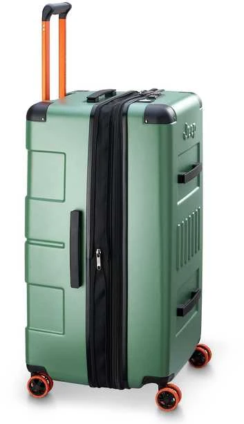 Kelioninis Delsey Jeep JH002B Trunk Exp matkalaukku, 80 cm, vihreä