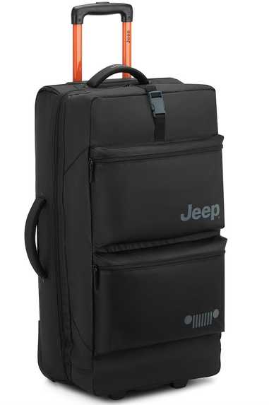 Kelioninis Delsey Jeep JS006B Trolley duffel matkalaukku, 73 cm, musta