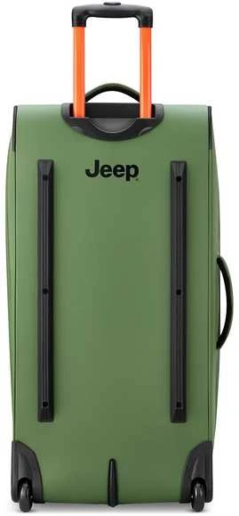 Kelioninis Delsey Jeep JS006B Trolley Duffle matkalaukku, 82 cm, vihreä