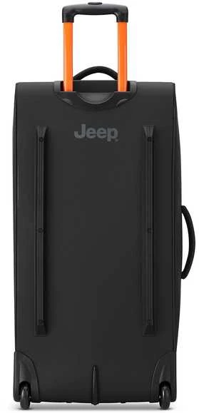 Kelioninis Delsey Jeep JS006B vežimėlio tipo lagaminas, 82 cm, juodas