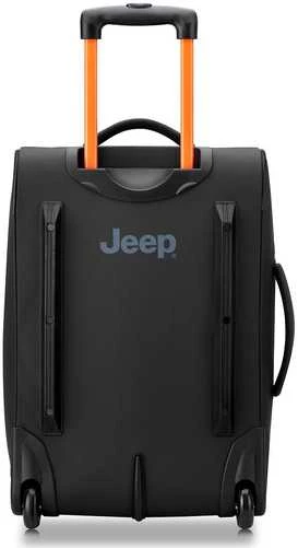 Kelioninis Delsey Jeep JS006B vežimėlio tipo lagaminas, 55 cm, juodas