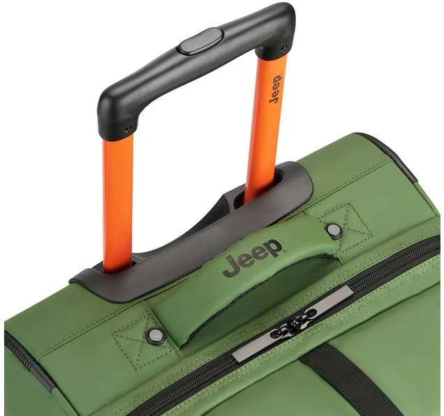 Kelioninis Delsey Jeep JS006B Trolley Duffle matkalaukku, 73 cm, vihreä